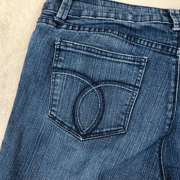 Vintage Sasson Women's Jeans Size 14 36x30 Straight Leg Hustle Blue Classic - Picture 14 of 16